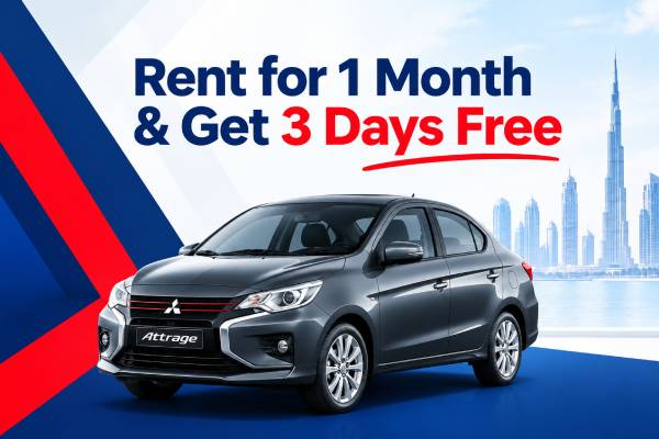 Rent for 1 Month & Get 3 Days Free